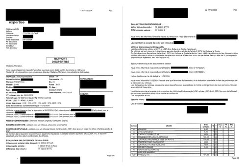 rapport expertise